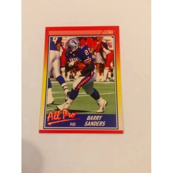 1990 Score Barry Sanders LIONS #580 (034) - Picture 1 of 2